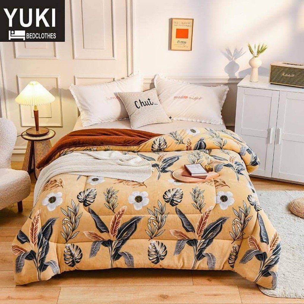 [Hàng Hot] Chăn Lông Cừu YUKI Hàng Về Đón Gió Mùa. | BigBuy360 - bigbuy360.vn