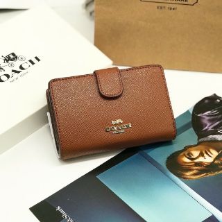 😍VÍ COACH NẮP GÀI MINI CHUẨN HÃNG😍