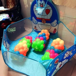 Nhà banh cho bé tặng kèm 50 banh to như hình