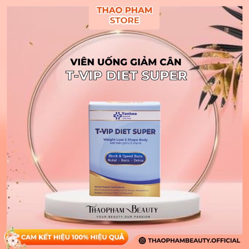 |CHÍNH HÃNG| Viên uống giảm cân đốt mỡ Yanhee Thái Lan giải phóng năng lượng – Thảo Phạm Beauty