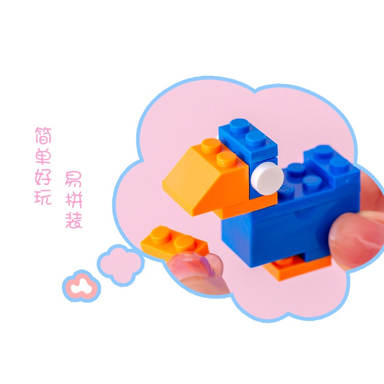 Đồ Chơi Lắp Ráp Bút Chì Mini Sáng Tạo Cho Học Sinh