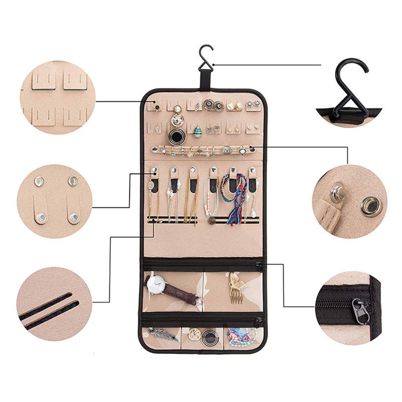 Túi Treo Trưng Bày Trang Sức Nhiều Màu Sắc Tiện Dụng