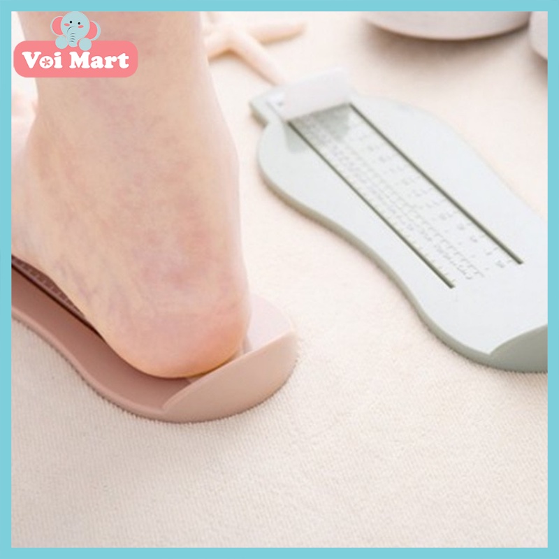⚡HOT⚡Thước Đo Chiều Dài Bàn Chân Cho Bé 3 Màu Siêu Xinh