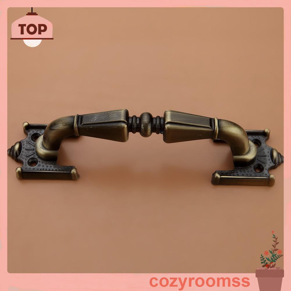 Cozyroomss Green Bronze Door Handle Vintage Drawer Drawer Handle Knobs