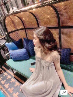 VÁY CỔ ĐÁ CƯỜM CAO CẤP
