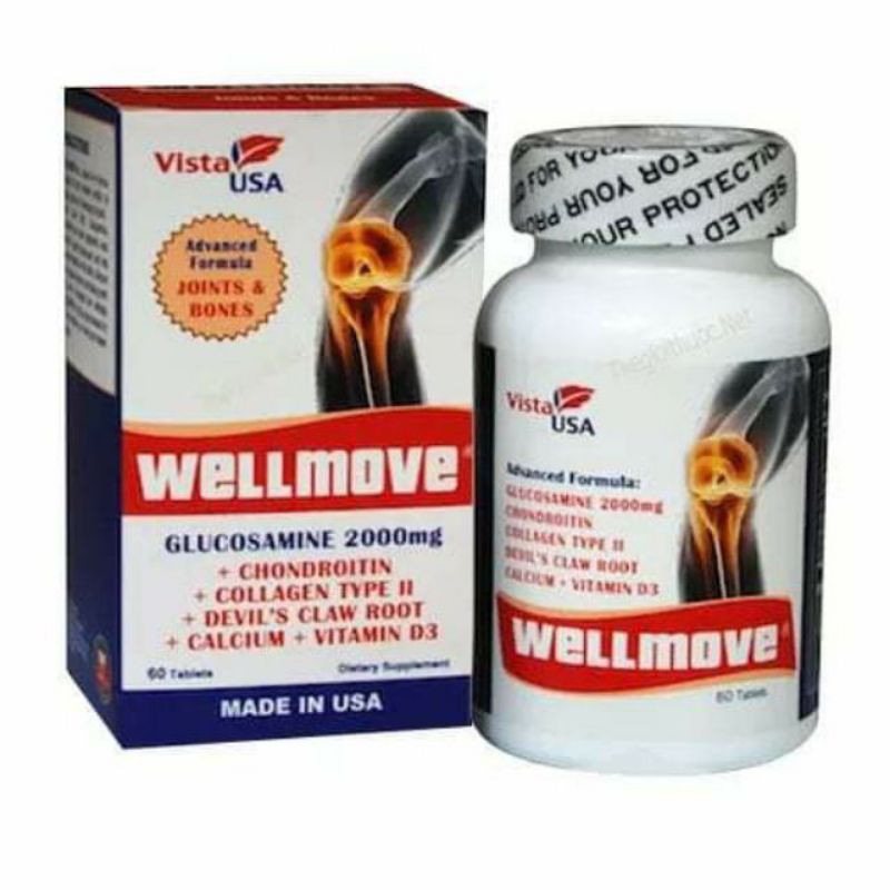 Well move  hỗ trợ tăng cường chất nhờn cho khớp.