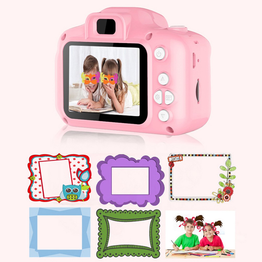 Máy quay video kỹ thuật số mini 2 inch HD 1080P 8MP Máy quay video kỹ thuật số Đồ chơi trẻ em