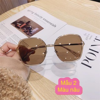 Kính râm mắt vuông hot trend (Có hình thật)