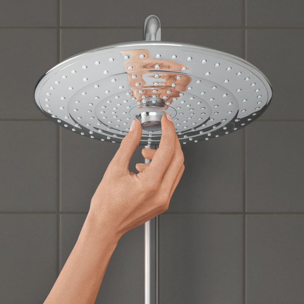 Cây Sen Ổn Nhiệt GROHE EUPHORIA 260 Kèm Vòi Xả Bồn - 27475001