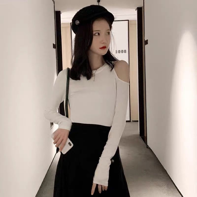 Áo Thun Nữ Dài Tay Trễ Vai 66kg