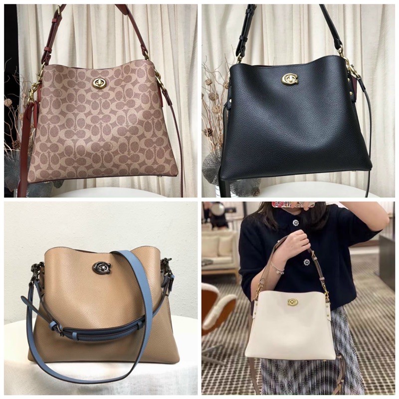 ‼️Rẻ nhất Shopee‼️Túi Coach willow bucket bag C3766 size 22