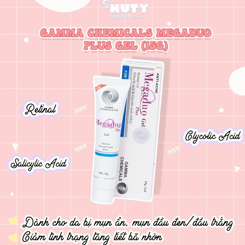 Gel Giảm Thâm, Dưỡng Da Gamma Megaduo Gel