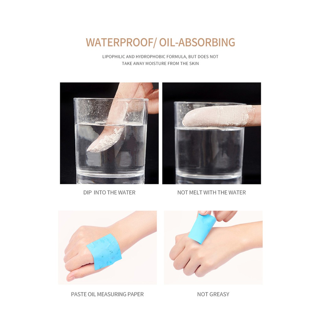 Phấn Phủ QIBEST Lâu Trôi Không Thấm Nước Trang Điểm Làm Trắng Da 5 Màu Với Mút 34.5g | BigBuy360 - bigbuy360.vn