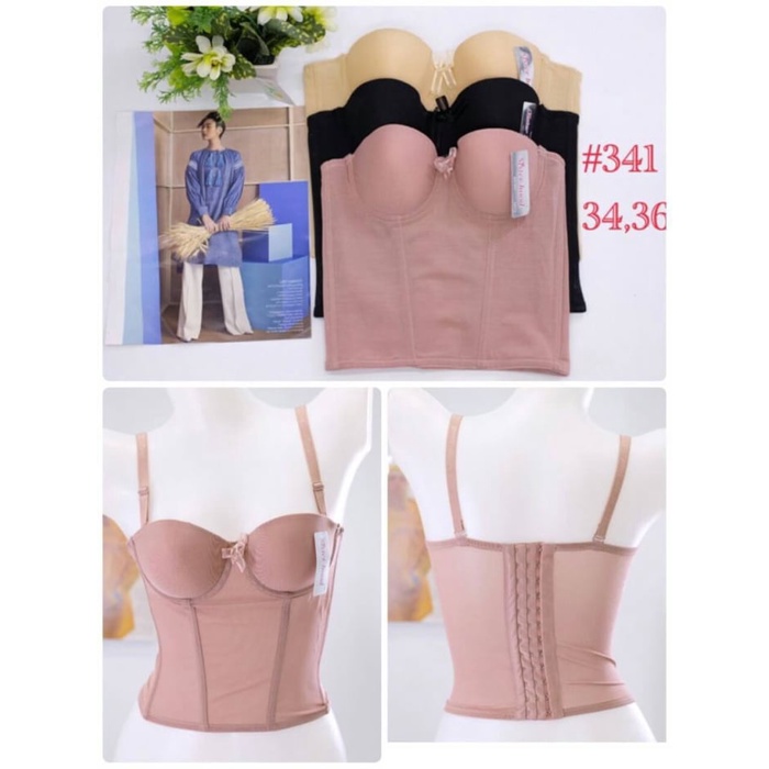 Áo corset định hình dáng dài hàng Thái Lan 341