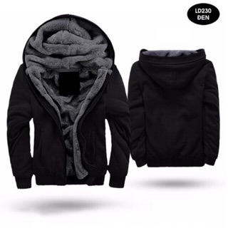 Áo khoác nỉ lót lông có mũ trùm siêu ấm_t521190you