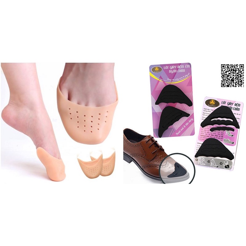 Lót Mũi Chân Silicon mềm mịn bảo vệ bàn chân