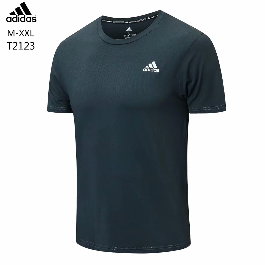 Adidas Cộc tay Áo khoác thể thao nam Mùa hè Được bọc Aresto khô Tập thể dục tay áo ngắn Áo sơ mi ngắn tay chạy