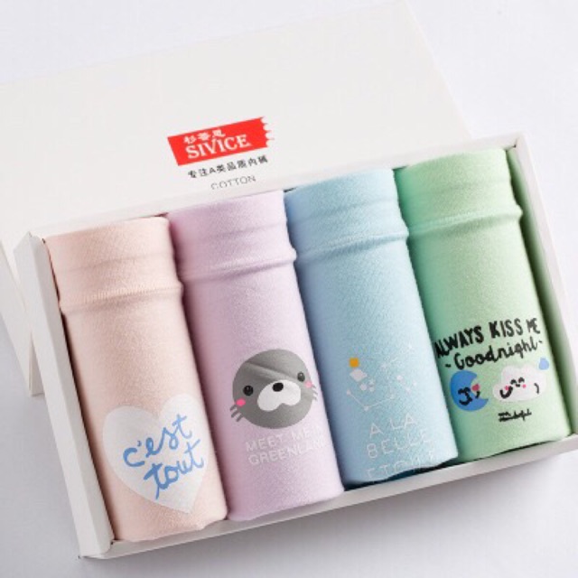 Freeship 99k toàn quốc_,Set 4 quần chip