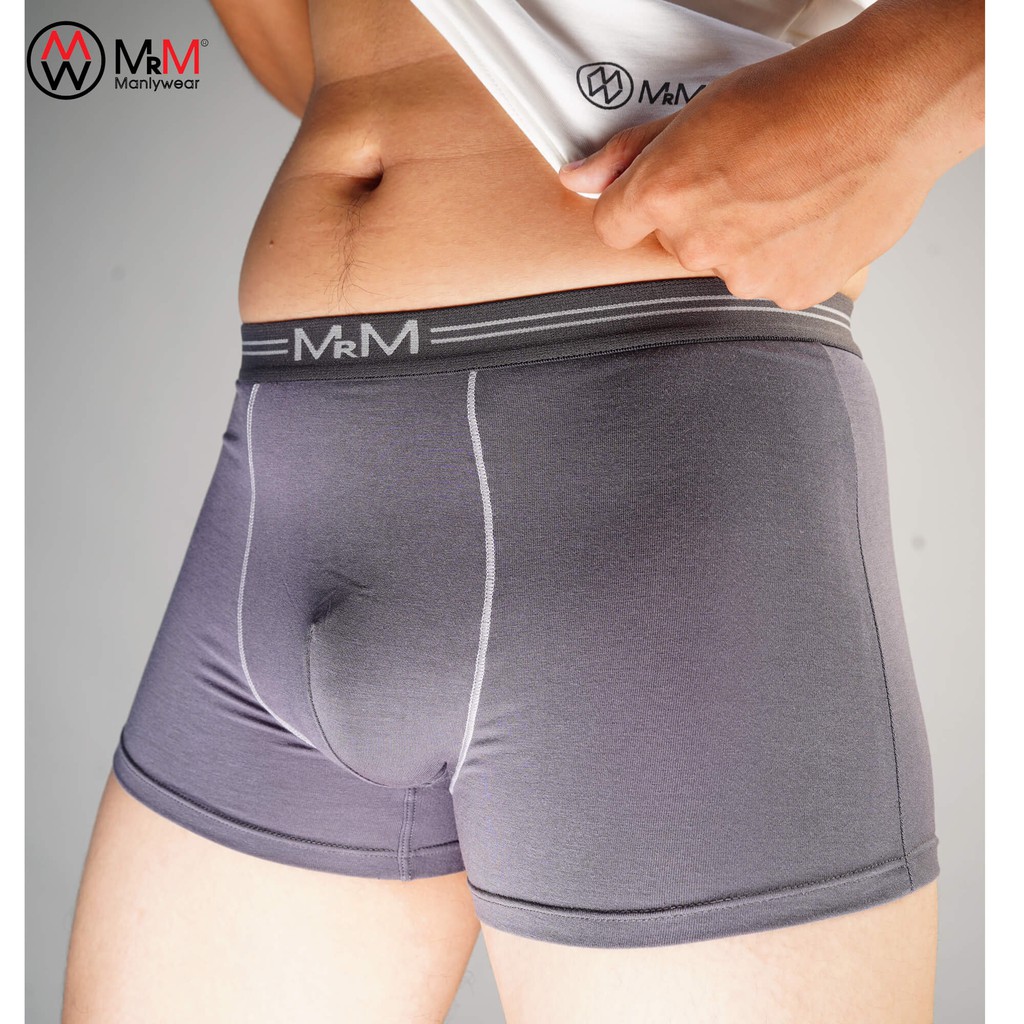 Hộp 4 quần sịp nam boxer sợi tre tự nhiên kháng khuẩn thấm hút mồ hôi - MRM Manlywear