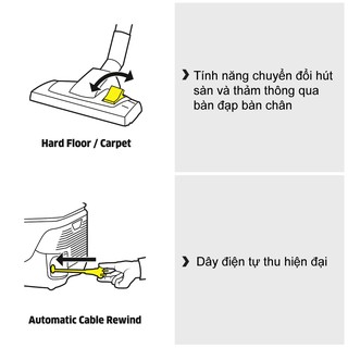 MÁY HÚT BỤI KARCHER DS 6
