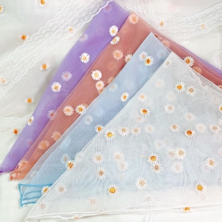 Khăn Bandana cúc hoạ mi