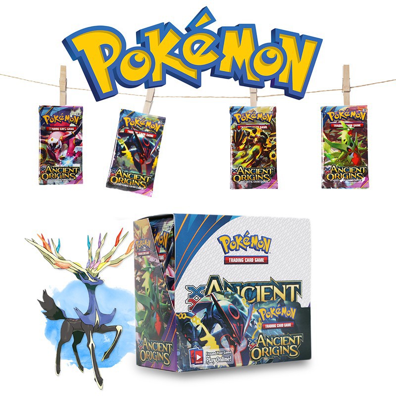 Bộ 324 thẻ Pokemon TCG bài game phong cách tùy chọn cá tính