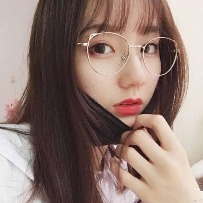 Mắt Kính Gọng Kim Loại Tròn Phong Cách Hàn Quốc | BigBuy360 - bigbuy360.vn