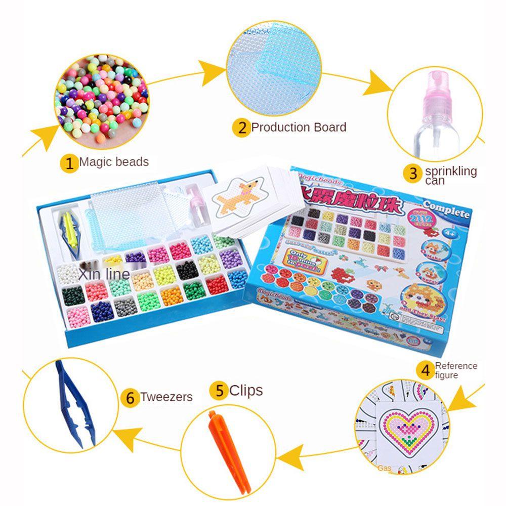 LAYOR1 Layor1 Hạt Đậu Tan Trong Nước Nhiều Loại Đồ Chơi Thủ Công Đa Dạng Dành Cho Trẻ Em