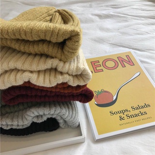 [HOT] Mũ len ulzzang thu đông dày dặn có lông và không có lông bên trong