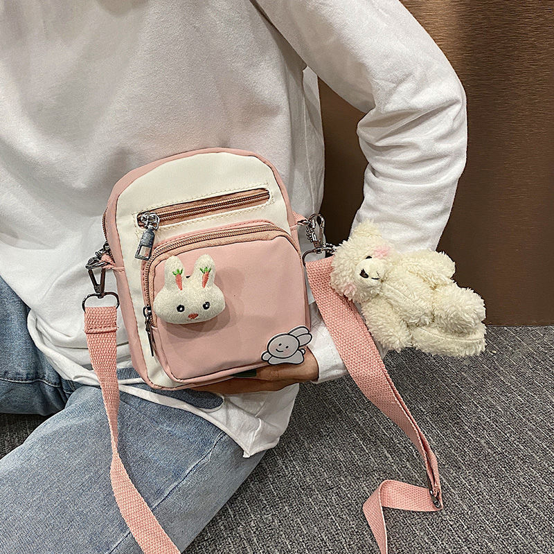 Túi Đeo Chéo canvas Chống Thấm Nước Phong Cách Harajuku Nhật Bản Mới 2023 Cho Nữ