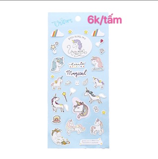 Sticker Unicorn dễ thương