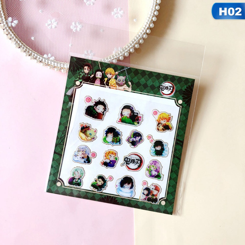 1 Sticker Trang Trí Chống Thấm Nước Hình Nhân Vật Anime Nhật Bản