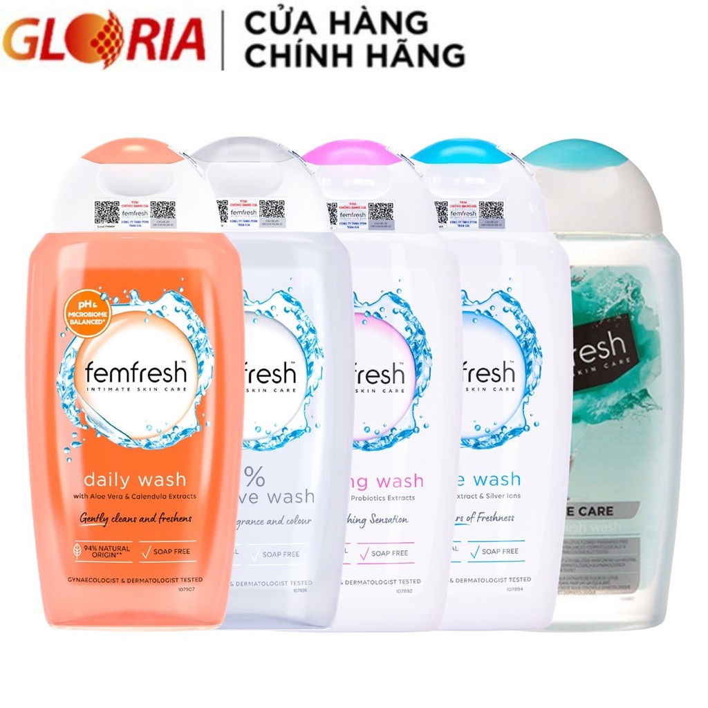 Dung dịch vệ sinh phụ nữ Femfresh Daily Intimate Wash 250ml