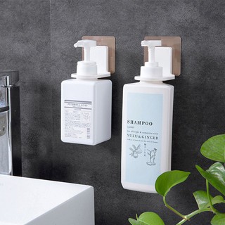 ❌BÁN SỈ📛 Combo 2 Móc Treo Chai Dầu Gội Sữa Tắm Gắn Tường Tiện Lợi 88100