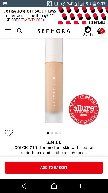 Kem nền Fenty beauty by Rihanna | BigBuy360 - bigbuy360.vn