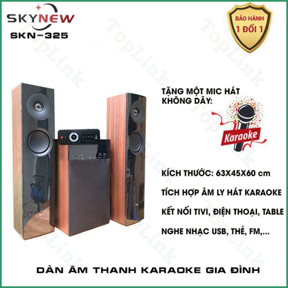 [TopLink] Dàn Âm Thanh Tại Gia - Dàn Karaoke Gia Đình SKYNEW SKN-325 Âm Thanh Khủng Kết Nối Tivi , Iphone, Ipad, Smartph