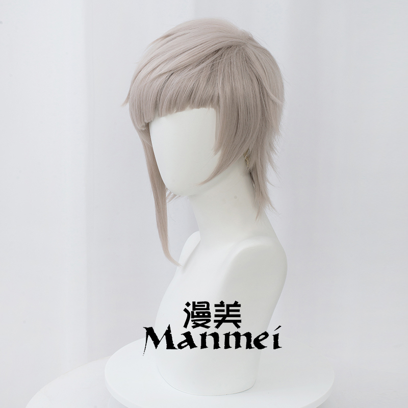 Manmei Dazai Osamu Akutagawa Ryunosuke Nakahara Chuuya Nakajima Atushi Cosplay Bungou Stray Dogs Cosplay Wig  Anime Cosplay Wig Heat Resistant Synthetic Wigs