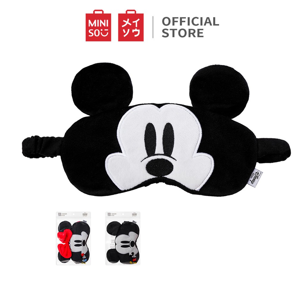 [Mã MINI11FFF giảm 5% đơn 150K] Bịt Mắt Che Mắt Ngủ Mickey Mouse Miniso x Disney Collection