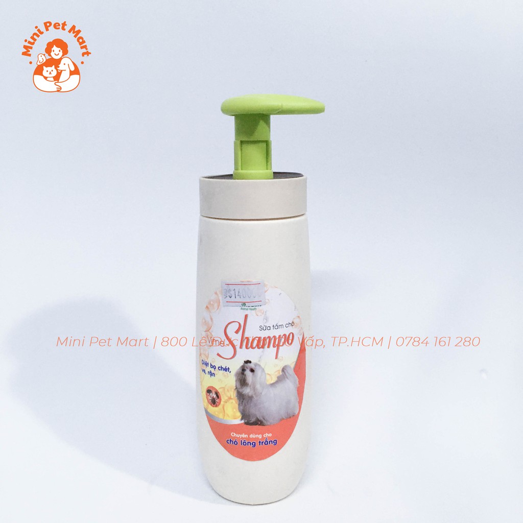 Sữa tắm trị ve, bọ chét, rận cho chó VIME-SHAMPO - 300ml