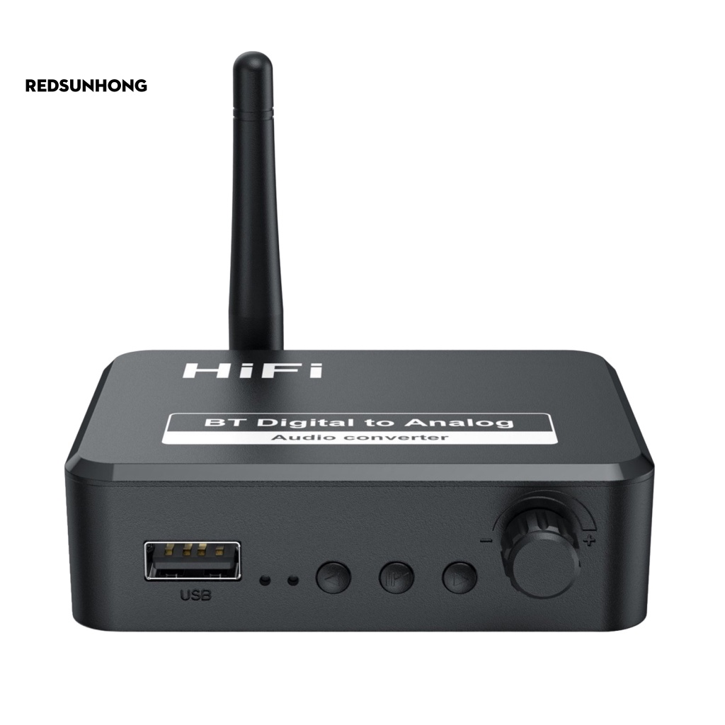 Bộ Chuyển Đổi Âm Thanh Kỹ Thuật Số Bluetooth 5.1 Sang Analog RCA Chống Nhiễm Trùng