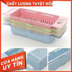 Rổ rửa bát lúa mạch gác bồn gấp gọn