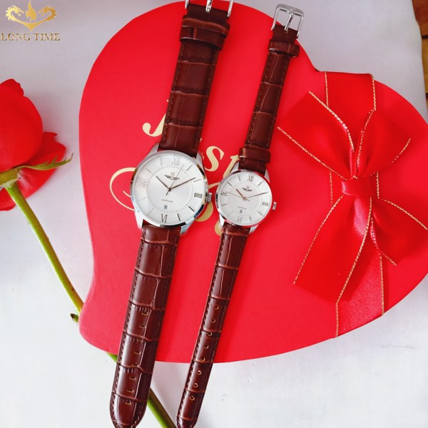 Đồng hồ Đôi SRWATCH Couple-F SR80050.4102CF mặt Sapphire Thiết Kế đơn giản, nhẹ nhàn