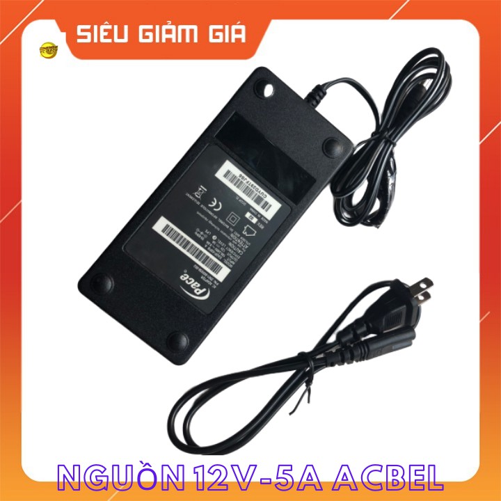 NGUỒN ADAPTER 12V-5A ACBEL CHUYÊN DÙNG CHO THIẾT BỊ CAMERA VÀ ĐẦU GHI THIẾT BỊ MÁY TÍNH.