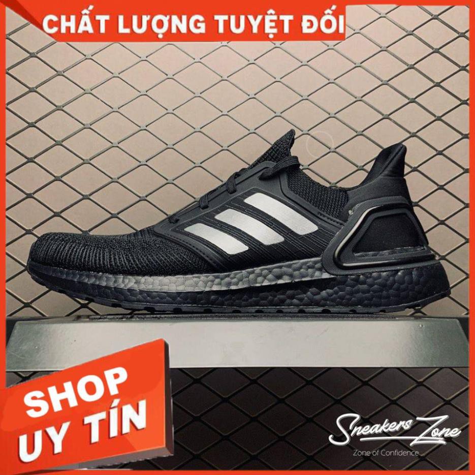 Giày thể thao ULTRA BOOST 6.0 full đen Ultra boost 2020 full đen siêu đẹp cho nam và nữ