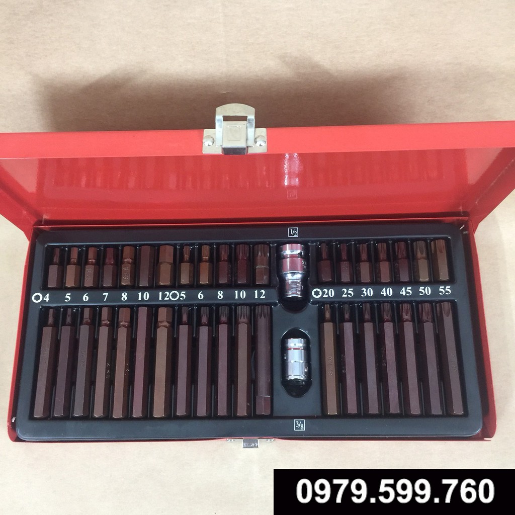 Bộ mũi hoa thị 40 chi tiết UTC5775
