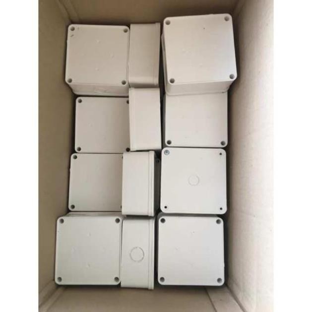 {có rãnh chống nước} HỘP NỐI 11*11*5 Hộp nối kĩ thuật dành cho camera
