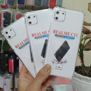 Ốp chống sốc Realme C11 có gờ nhô cao 4 góc chống sốc chống va đập - hàng dày loại 1