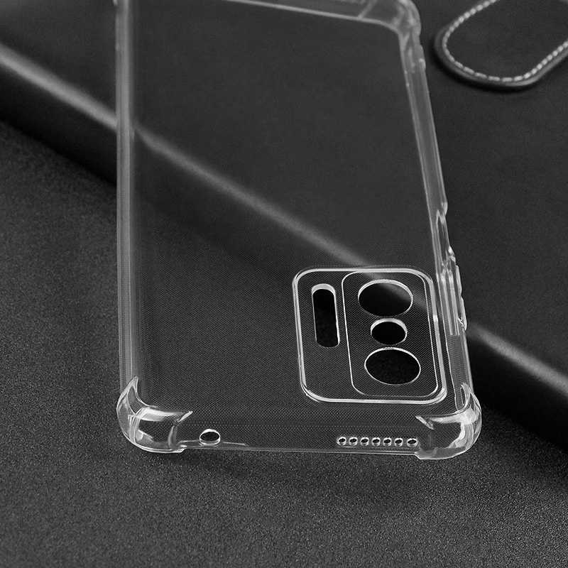 Ốp điện thoại silicon mềm trong suốt chống sốc cho Xiaomi 11T Pro Xiaomi POCO X3 Pro NFC M3 F3 Redmi Note 10 9T 9s 9 Pro Max