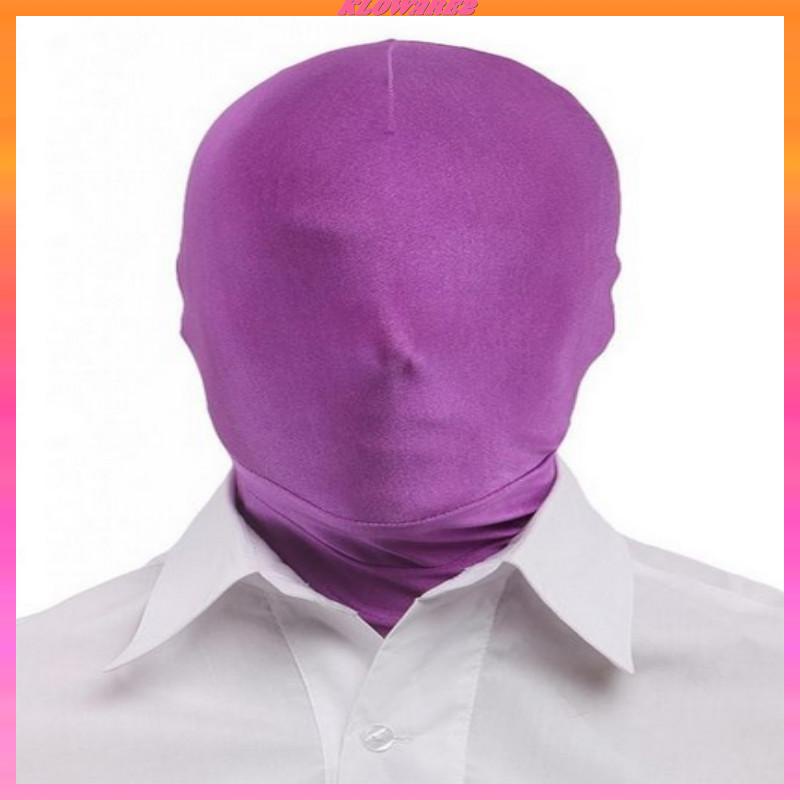 Set 2 Mặt Nạ Hóa Trang Halloween Chất Liệu Thun Spandex Zentai