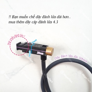 Combo 1 Ic dây đánh lửa + 1 Kim sứ đánh lửa bếp gas du lịch/ bếp mini Namilux..